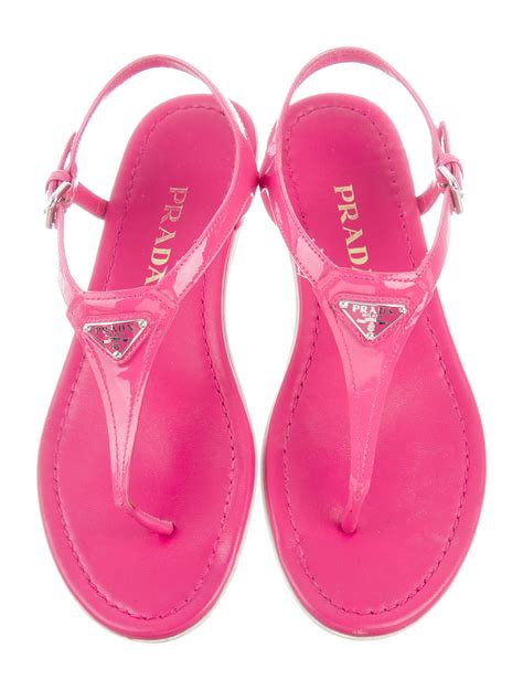 prada thong sandals fit|sandal Prada original.